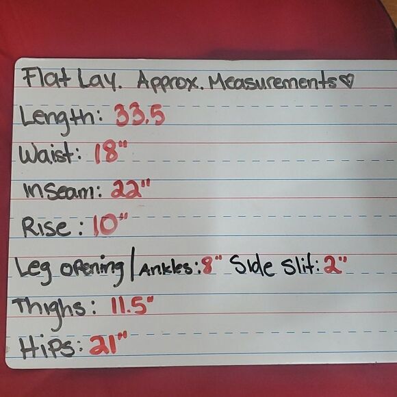 Hilary Radley Blue Combo Cropped Pants Size 14 - Picture 10 of 17